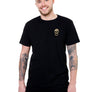 Mens Longline Black T-Shirt